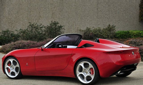 Первые изображения нового Alfa Romeo Spider